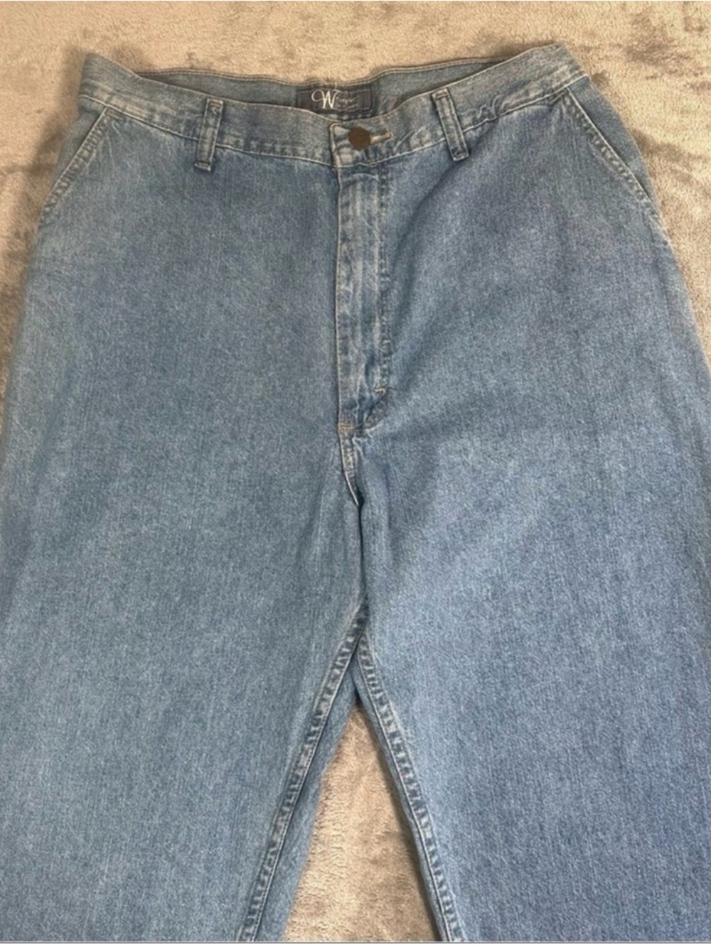 Vintage Wrangler For Women Jeans Size 12 100% Cotton USA - Picture 2 of 12